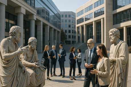 De Sócrates al Cierre de Ventas: Un Viaje Filosófico por el Arte de Vender