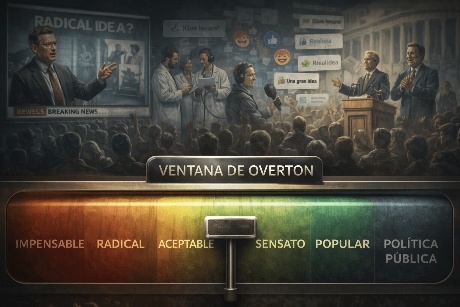 La ventana de Overton: manipular a la masa